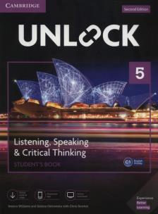 Okładka książki Unlock 5 Listening, Speaking & Critical Thinking Student's Book