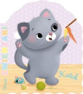 Okładka książki Urocze zwierzaki. Kotek