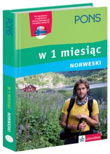 Okładka książki W 1 miesiąc - Norweski PONS