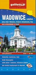 Okładka książki Wadowice i okolice 1:40 000