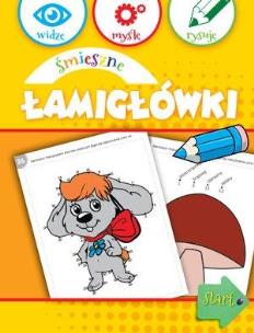 Okładka książki Widzę, myślę, rysuję. Śmieszne łamigłówki