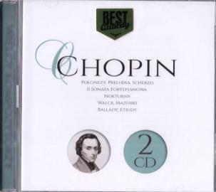 Okładka książki Wielcy kompozytorzy - Chopin (2 CD)