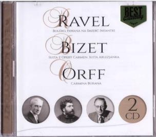Opakowanie Wielcy kompozytorzy - Ravel, Bizet, Orff (2CD)