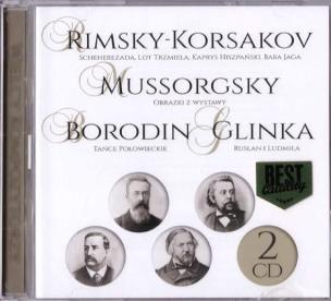 Okładka książki Wielcy kompozytorzy - Rimsky-Korsakov... (2 CD)