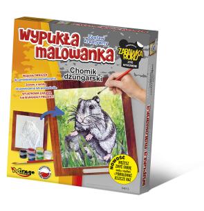 Opakowanie Wypukła malowanka Futrzak Chomik dżungalski