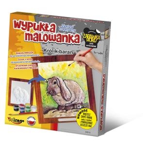 Opakowanie Wypukła malowanka Futrzak Królik baran