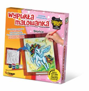 Opakowanie Wypukła malowanka - Jednorożec Słońce