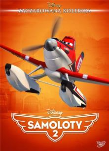 Okładka książki Zaczarowana kolekcja. Samoloty 2 DVD