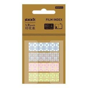 Opakowanie Zakładki ind. zetki, 4 kolory, bloom