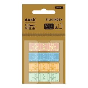 Opakowanie Zakładki ind. zetki, 4 kolory, bloom