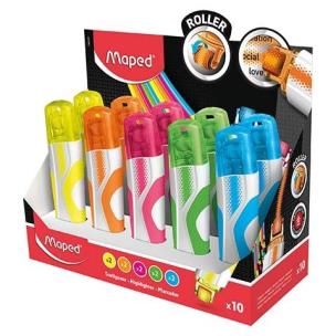 Opakowanie Zakreślacz Roller Fluo (10szt) dspl MAPED