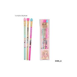 Opakowanie ZESTAW OŁÓWKÓW PĘDZELKI TOPMODEL 6486