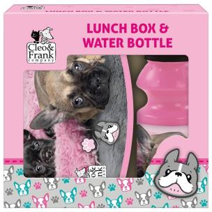 Opakowanie Zestaw śniadaniówka + bidon Cleo i Frank19 DERFORM