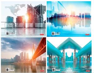 Opakowanie Zeszyt A4/60K kratka PP Modern city (5szt)