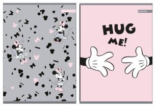 Opakowanie Zeszyt A5 w kratkę 60 kartek Minnie 5 sztuk