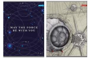 Opakowanie Zeszyt A5 w kratkę 60 kartek Star Wars 5 sztuk