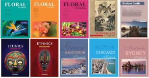 Opakowanie Zeszyt Kraft  kolor w okładce A6 80k #