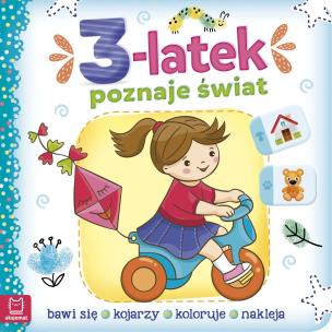 Okładka książki 3-latek poznaje świat