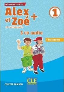 Okładka książki Alex et Zoe plus 1 CD audio