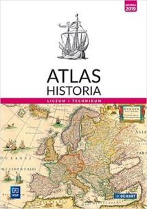Okładka książki Atlas Historia. Liceum i Technikum WSIP