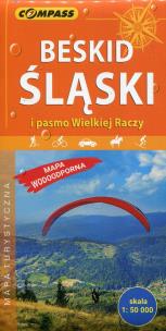 Okładka książki Beskid Śląski i pasmo Wielkiej Raczy mapa turystyczna 1:50 000