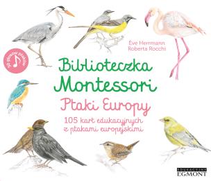 Okładka książki Biblioteczka Montessori. Ptaki Europy