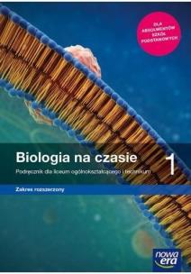 Biologia na czasie 1 Podręcznik Zakres rozszerzony 1 LO ZR NPP wyd. 2019. Autor: Guzik Marek, Kozik Ryszard, Renata Matuszewska. Multiszop.pl Okładka książki Biologia na czasie 1 Podręcznik Zakres rozszerzony 1 LO ZR NPP wyd. 2019