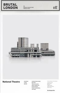 Okładka książki Brutal London: National Theatre