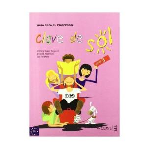 Okładka książki Clave de sol 3 przewodnik metodyczny
