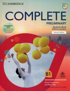 Okładka książki Complete Preliminary Student's Book Pack (SB wo Answers w Online Practice and WB wo Answers w Audio Download)