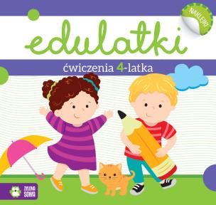 Okładka książki ĆWICZENIA 4-LATKA EDULATKI