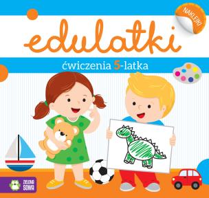 Okładka książki ĆWICZENIA 5-LATKA EDULATKI