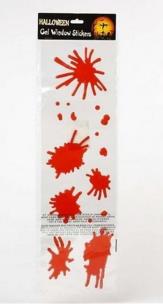 Opakowanie Dekoracja na szybę - krew