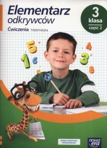 Okładka książki Elementarz odkrywców 3 Matematyka Ćwiczenia cz2 NE
