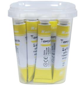 Opakowanie Farba tempera 12ml żółty 15szt KARBON
