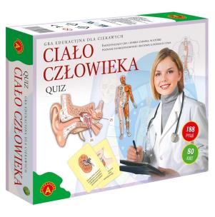 Okładka książki Gra - Ciało człowieka. Quiz BIG ALEX