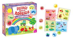 Opakowanie GRA LOTERYJKA DZIECI KONTRA RODZICE