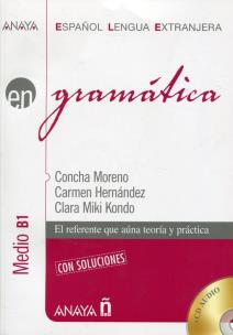 Opakowanie Gramatica Medio B1 con soluciones + CD