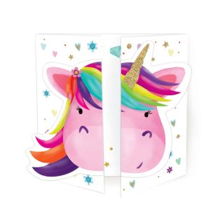 Okładka książki KARNET ROZKŁADANY JEDNOROŻEC