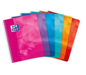 Opakowanie Kołozeszyt A4/80K kratka Lagoon (5szt) OXFOR