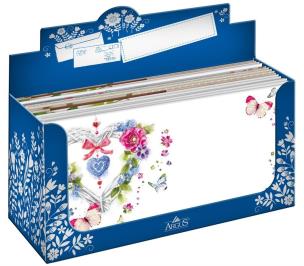 Opakowanie Koperty DL ozdobne 22x11cm mix ARGUS