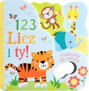 Okładka książki Książeczka dla malucha. 123 Licz i ty!