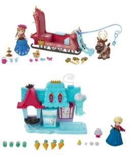 Okładka książki Lalka Kraina Lodu - Lodziarnia/Sanie, różne rodz.