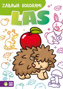 Okładka książki LAS ZABAWA KOLORAMI