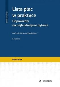 Okładka książki Lista płac w praktyce