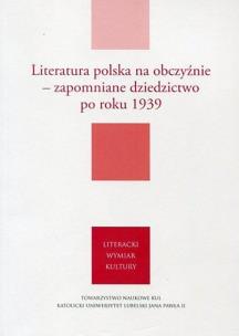 Opakowanie Literatura polska na obczyźnie