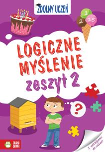 Okładka książki LOGICZNE MYŚLENIE ZDOLNY UCZEŃ ZESZYT 2