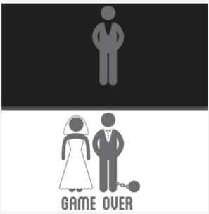 Opakowanie Magiczny kubek Game Over