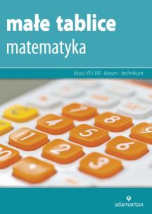 Okładka książki MATEMATYKA MAŁE TABLICE WYD. 15