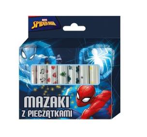 Opakowanie Mazaki z pieczątkami 8 kolorów Spider Man